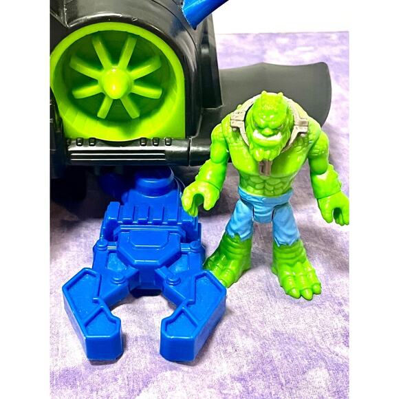 Imaginext DC Super Friends Batsub Vehicle 2 Batman & K. Croc Figures - Picture 2 of 6